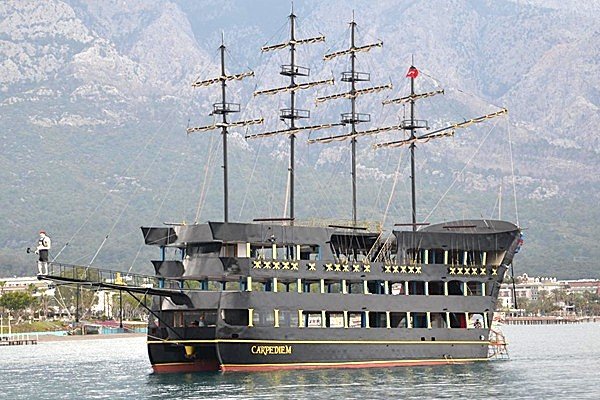 Kemer Catamaran Boat Tour From Kemer With Lunch